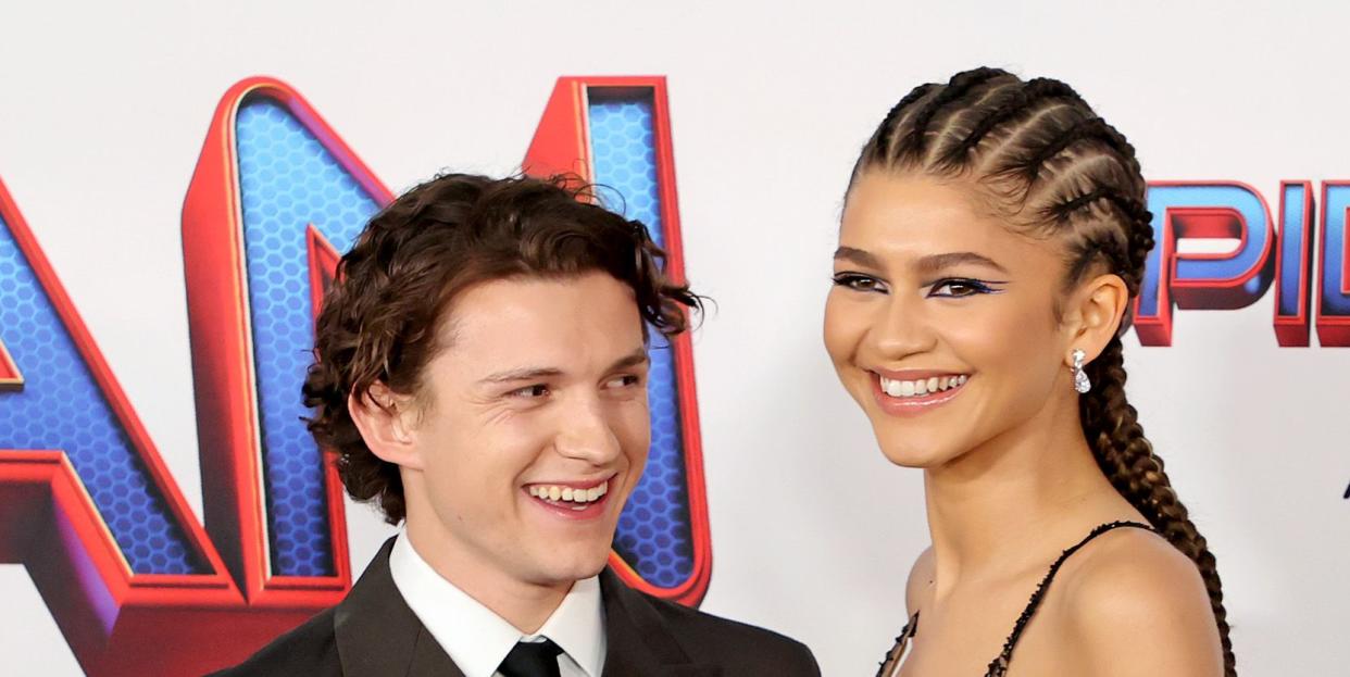 tom holland and zendaya