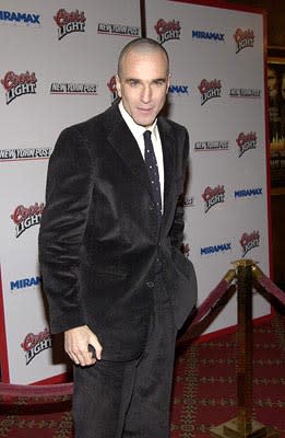 Daniel Day-Lewis at the New York premiere of Miramax's Gangs of New York