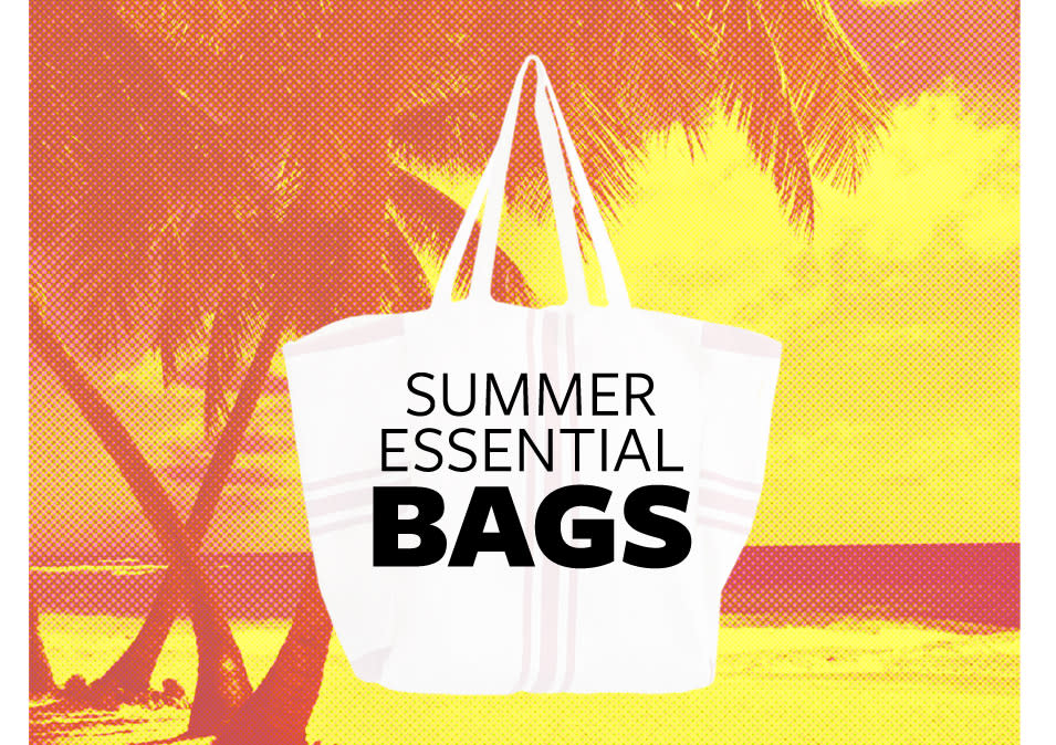 <p>Carry all your goodies in these fun and chic beach bags</p>