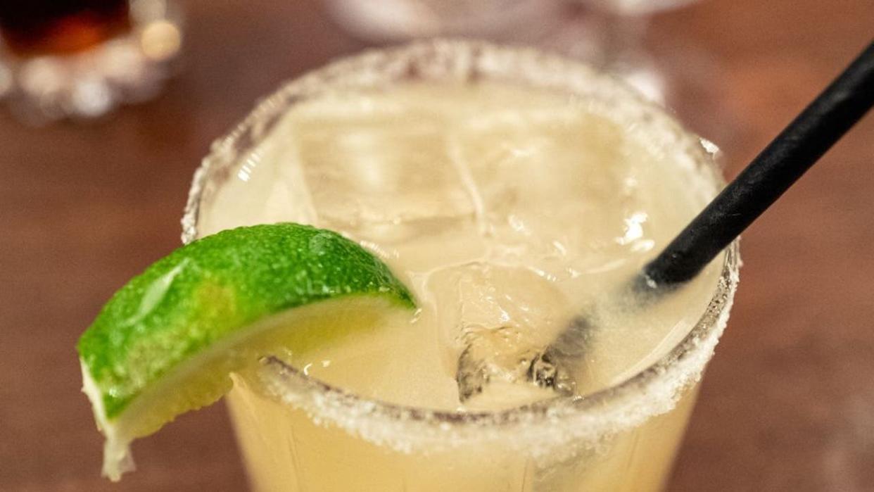 <div>FILE - A classic margarita cocktail, complete with a salted rim and a slice of lime.</div> <strong>(Photo by Gado/Getty Images)</strong>