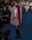 The Tommy Hilfiger collection is modeled during Fashion Week, Friday, Feb. 9, 2024, in New York. (AP Photo/Peter K. Afriyie)