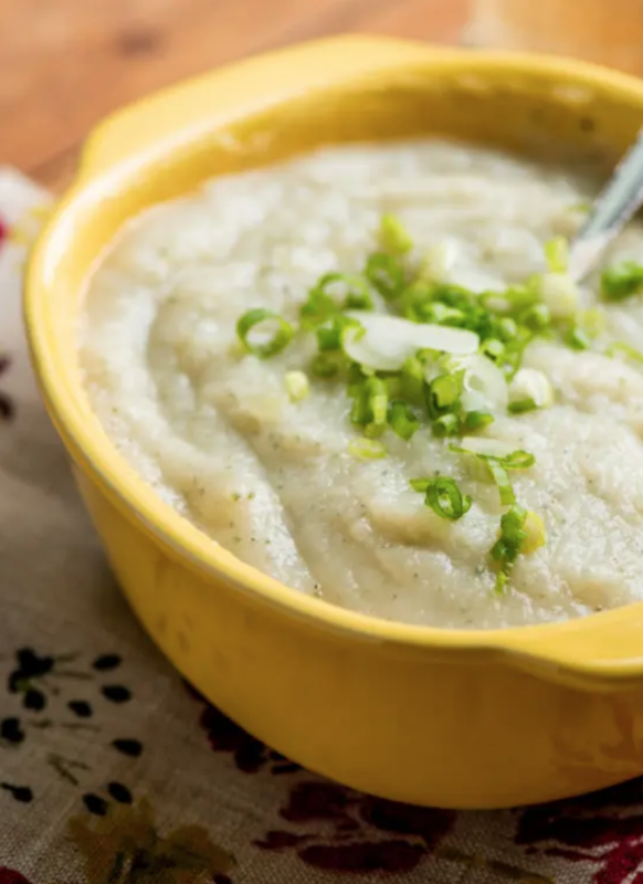 <p>The Mom 100</p><p>This rutabaga and parsnip puree is earthy, with a touch of sweetness, and very simple to make.</p><p><strong>Get the recipe: <a href="https://themom100.com/recipe/rutabaga-and-parsnip-puree/" rel="nofollow noopener" target="_blank" data-ylk="slk:Rutabaga and Parsnip Puree;elm:context_link;itc:0;sec:content-canvas" class="link rapid-noclick-resp"><em>Rutabaga and Parsnip Puree</em></a></strong></p>
