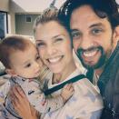 <p>The star shared a gorgeous family photo with an important message to her followers, ending with, "Life is precious."</p>