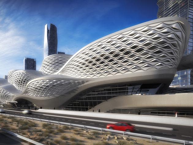 12. El metro de Riad es un proyecto en Arabia Saudí valorado en 23.500 millones de dólares que contará con una estación diseñada por Zaha Hadid. Sus 175 kilómetros de vías de tren revolucionarán la forma de desplazarse de los habitantes de Riad. Se estima que comenzará a funcionar hacia 2019 (Business Insider).