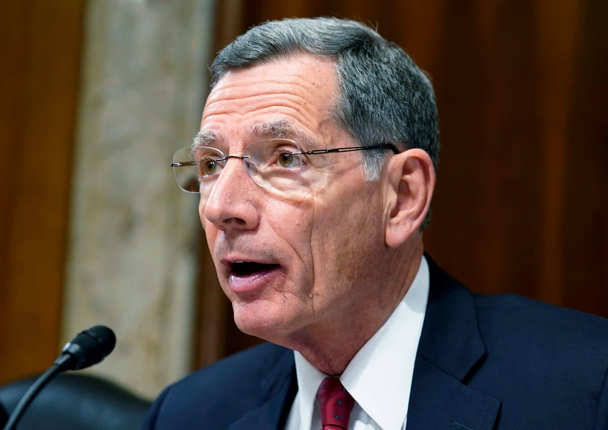 John Barrasso has a good relationship with the Republican Party’s de facto leader, Donald Trump (Copyright 2022 The Associated Press. All rights reserved.)