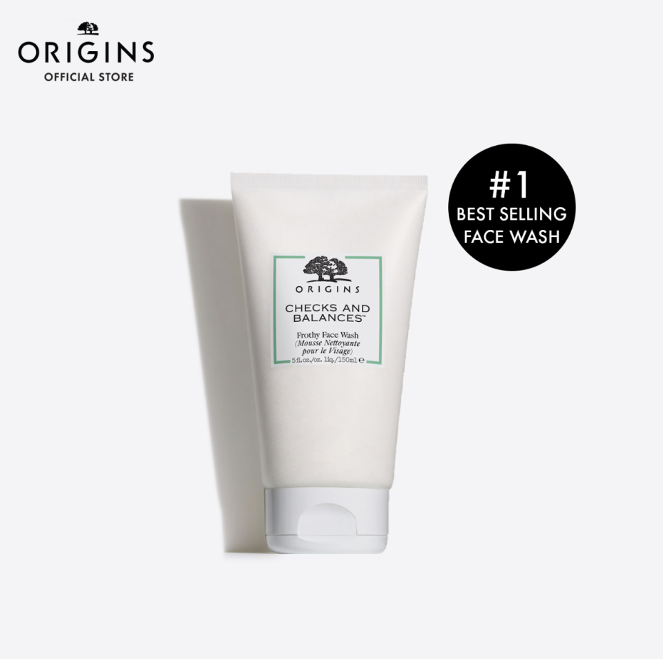 Origins Checks and Balances Frothy Face Wash. (PHOTO: Lazada)