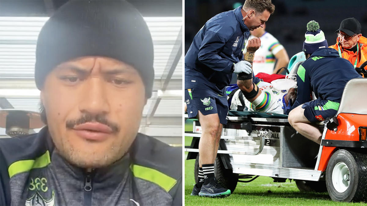 Raiders backrower Corey Harawira-Naera out of hospital after