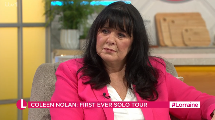 Coleen Nolan appeared on ITV's Lorraine Kelly
