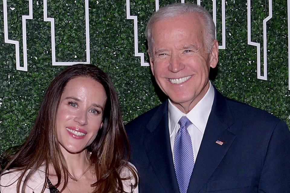 Ashley Biden and Joe Biden