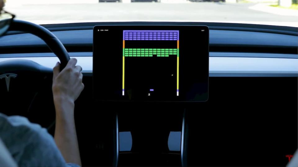 Tesla is adding more free games to the dashboard display on Model S, Model Xand Model 3 cars