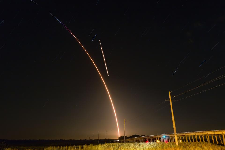 SpaceX crs17 streak May 4 2019
Picture Jon Galed