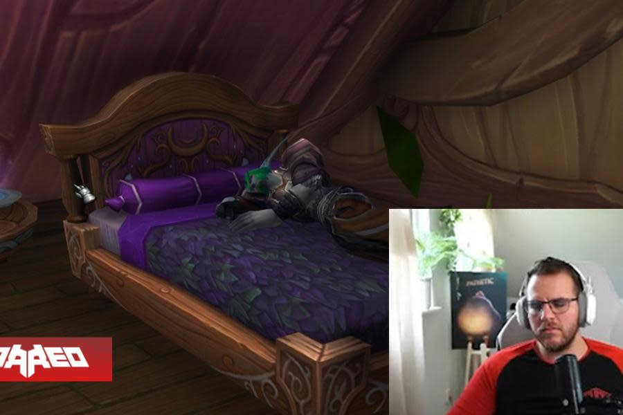 Jugador de World of Warcraft se queda dormido durante transmisión después de subir 17 personajes al nivel máximo en un día: "No recomiendo hacer esto"