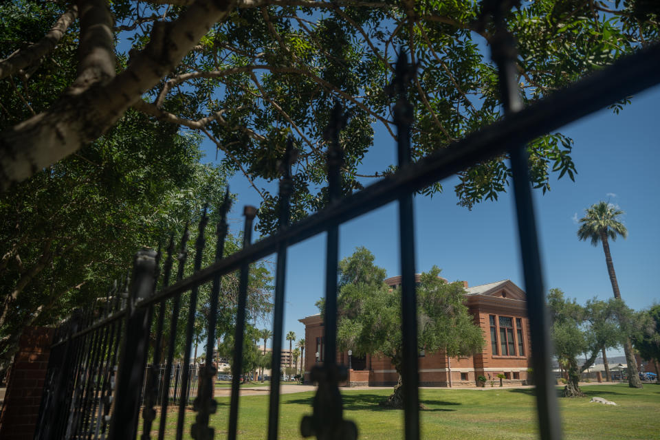 The Carnegie Library, now a City of Phoenix archives building.