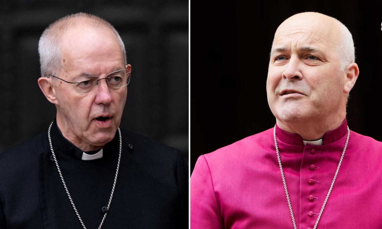 <span>Justin Welby (l) and Stephen Cottrell issued a statement raising their concerns about proposals that could ‘vilify the wrong people and risk yet more division’.</span><span>Composite: PA/The Guardian</span>