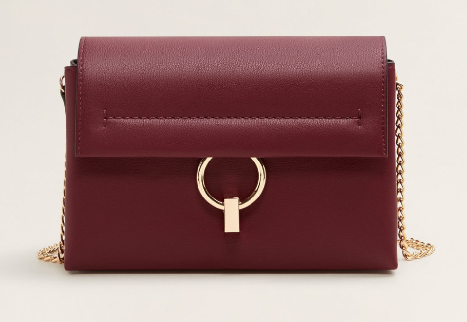 Mango Ring Flap Bag. (Photo: Mango)