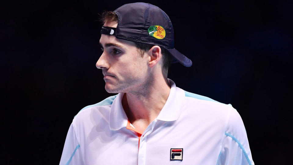 John Isner has defended his friend and part-time coach Justin Gimelstob. Pic: Getty