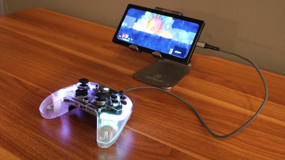 Testing the GameSir T4 Kaleid on the Razer Edge 5G