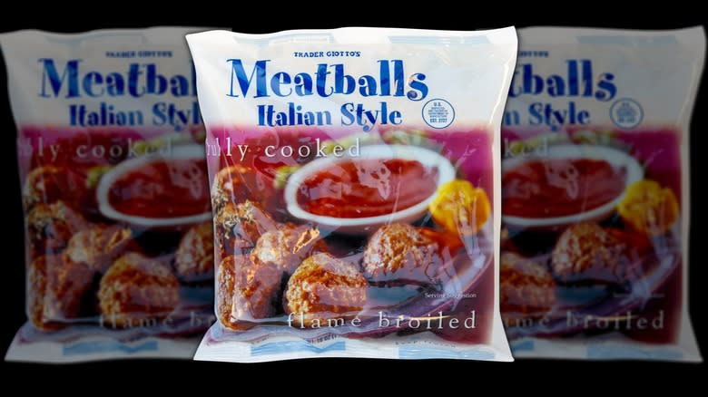 Bag of Trader Joe's Meatballs