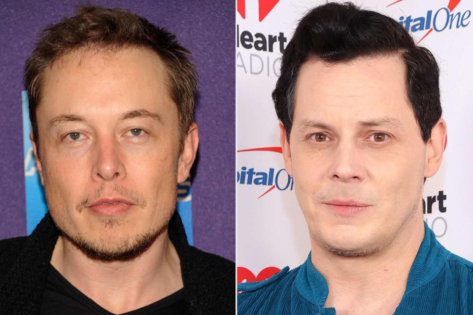 <p>AP Photo/Evan Agostini, Rich Polk/Getty</p> Elon Musk and Jack White