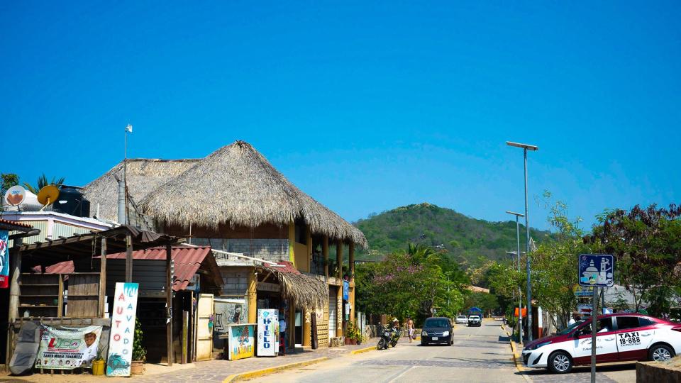 The town of Mazunte
