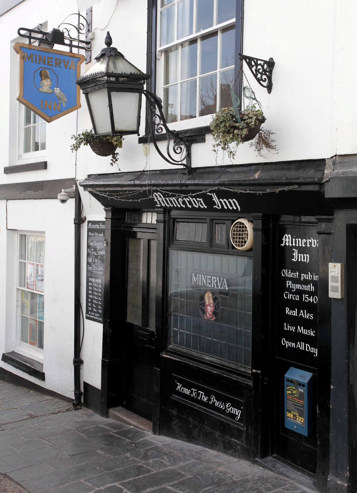The historic Minerva Inn in Plymouth (file photo) See SWNS story SWPLdaughter. A pub landlady has admitted to turning away her own daughter after introducing a ban on unvaccinated customers. Shelly Jones, who owns the Minerva Inn, in Plymouth, made the controversial decision to keep out any punter who cannot show proof of their Covid-19 vaccination status. The publican said the strict policy was to protect her older and more vulnerable clientele, who have proven loyal throughout the pandemic.  
