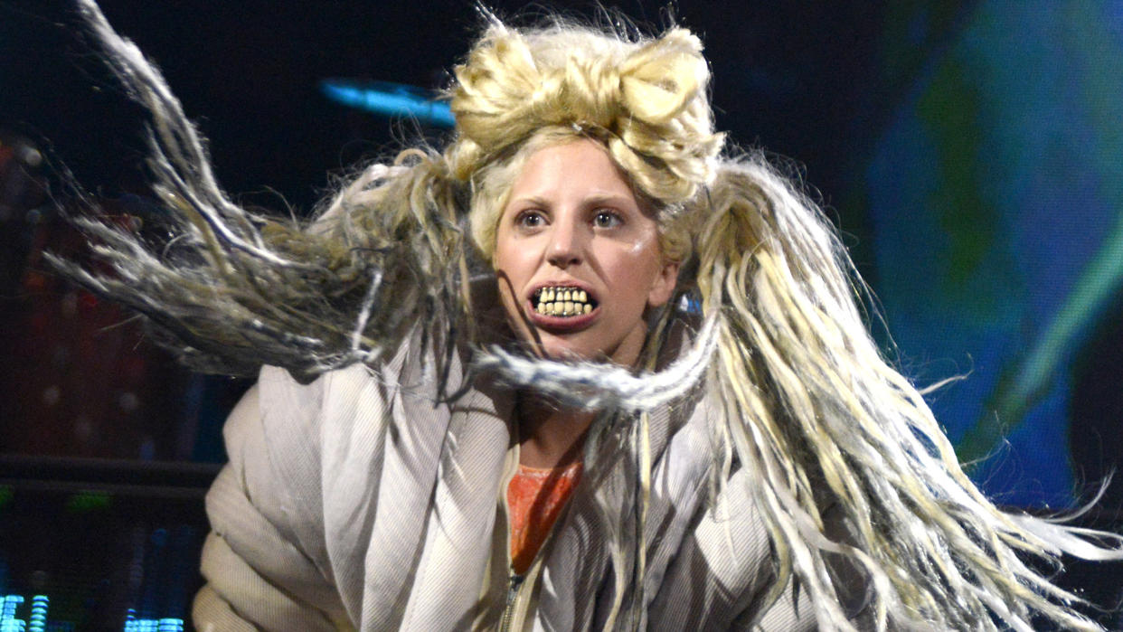  Lady Gaga at SXSW in 2014. 