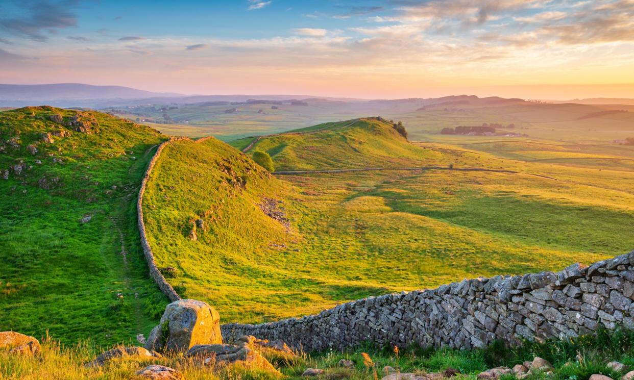 <span>Caw Gap on Hadrian's Wall.</span><span>Photograph: Daverhead/Getty Images</span>