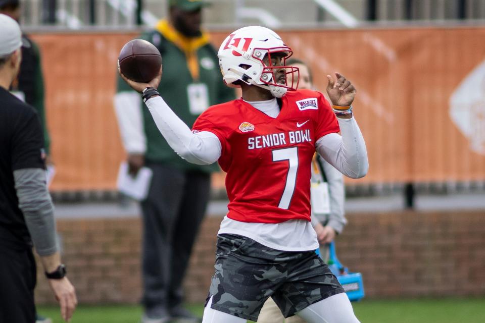 Liberty's Malik Willis is among the leading quarterback prospects in the 2022 NFL Draft.