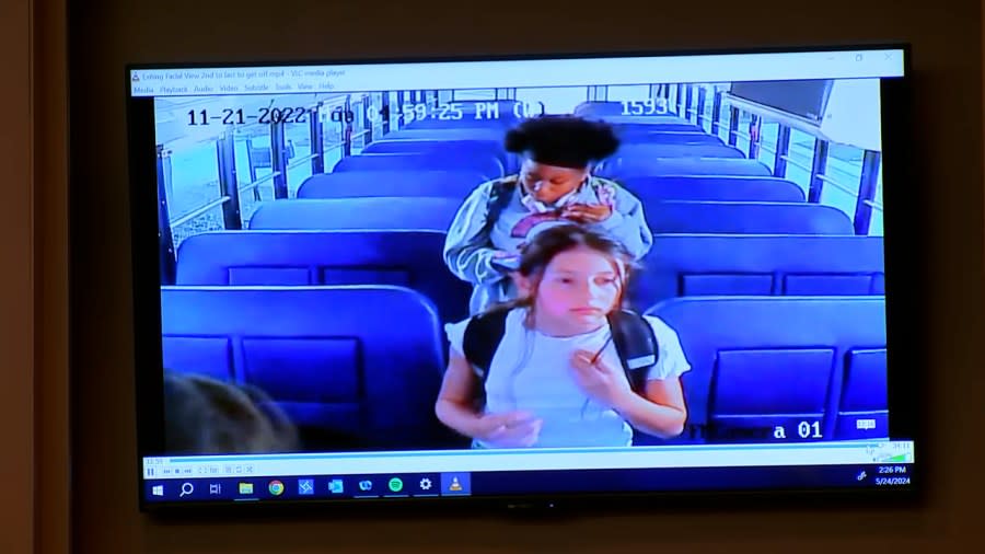 Footage from Madalina’s school bus is the last known whereabouts of the 11-year-old. (Courtesy Cornelius Police Dept.)