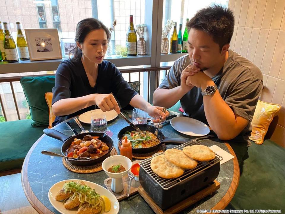 旅遊美食實境秀《尋味台灣趣》由來自紐約主廚的史官在家鄉台灣尋找料理的根源和精彩人文故事。（AXN提供）