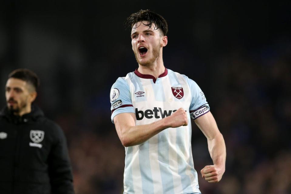 Declan Rice’s consistency is ‘astonishing’, says ex-Hammers stalwart Alvin Martin (Getty Images)