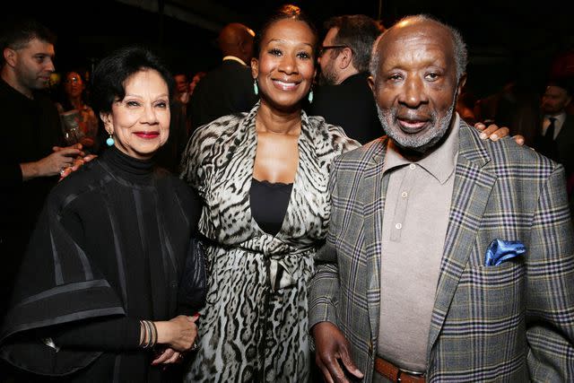 <p>Eric Charbonneau/Shutterstock</p> Jacqueline Avant, Nicole Avant and Clarence Avant