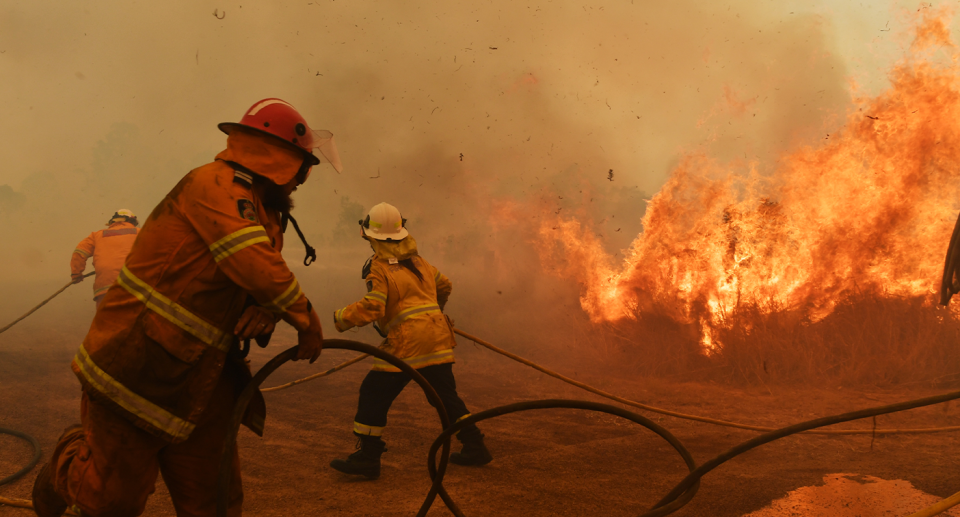 As firefighters tackled severe blazes during Black Summer, many politicians said it wasn't the time to discuss climate change. Source: Getty