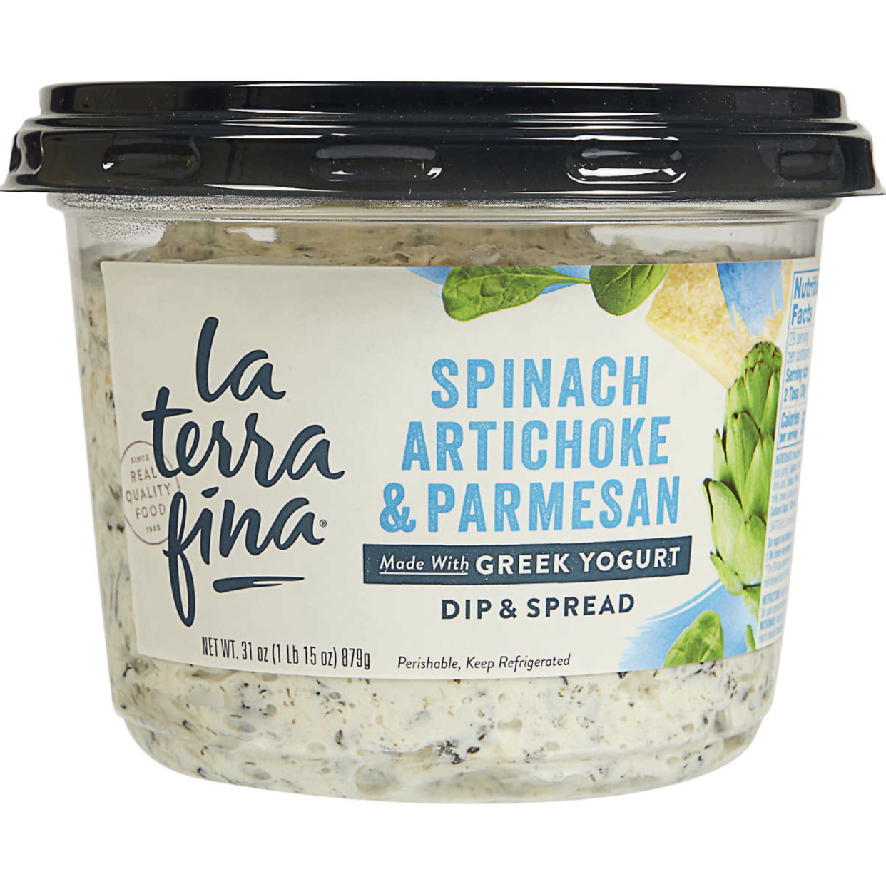 La Terra Fina Spinach Artichoke and Parmesan Dip