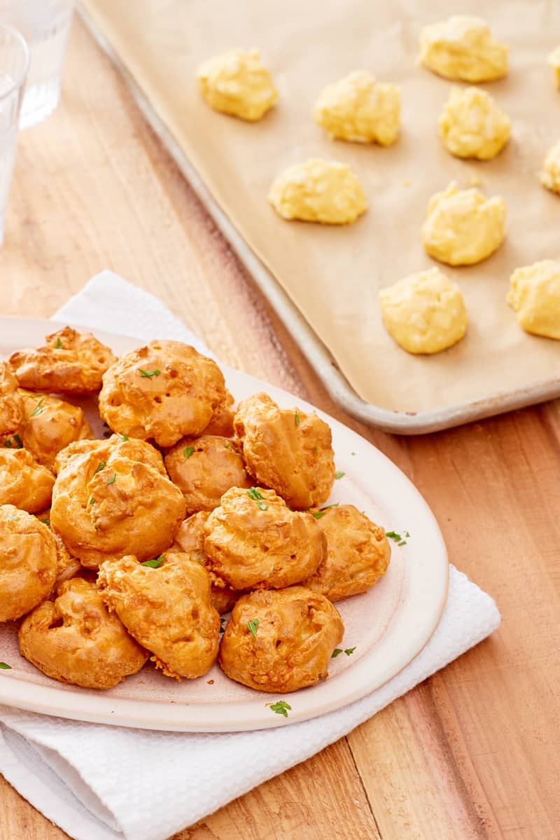 Make-Ahead Gougères