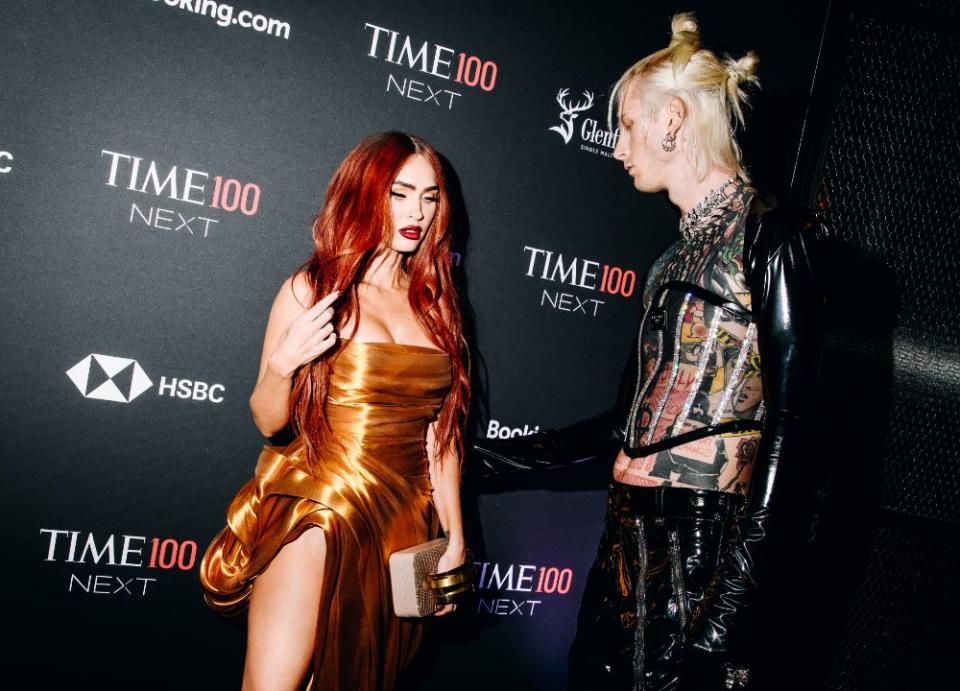 October 25, 2022: Fox and Kelly attend the Time100 Gala