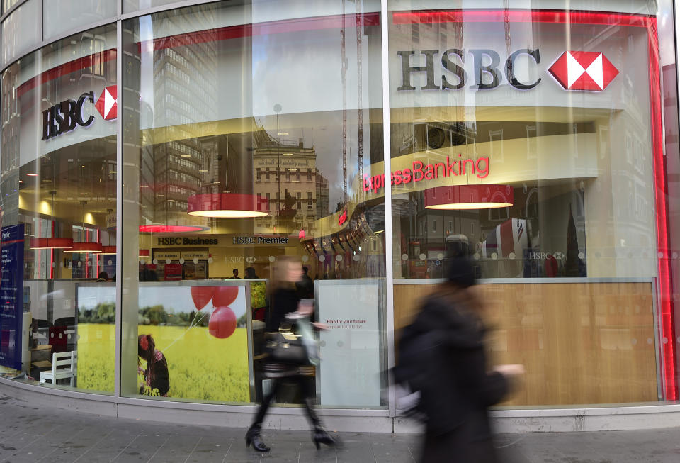 HSBC to shut 69 bank branches leaving 400 jobs at risk