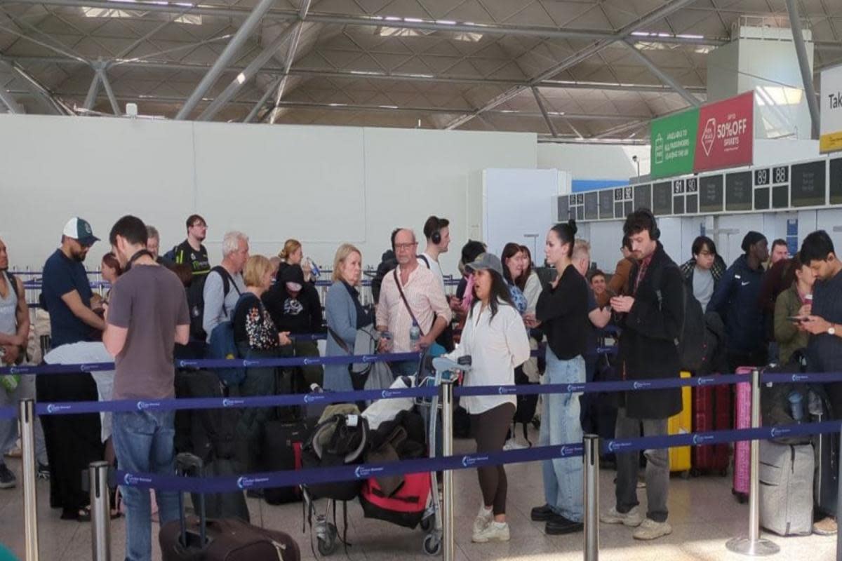 London Stansted Airport saw disruption due to power cuts <i>(Image: Neil Temlett)</i>