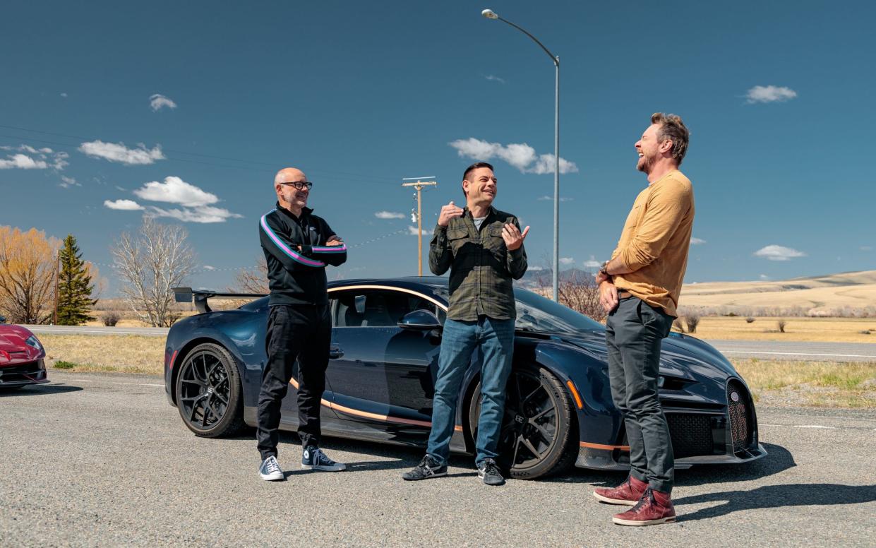 Rob Corddry, Jethro Bovingdon and Dax Shepard get their supercar on