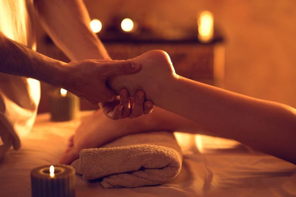 4) Give each other a massage.