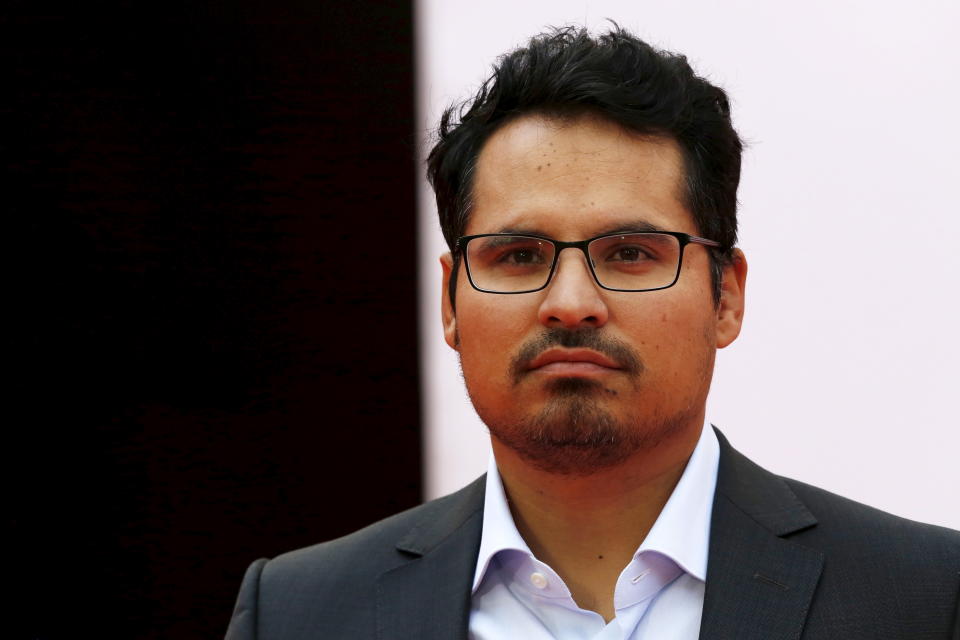 Actor Michael Pena arrives for the European premiere of "Ant-Man" at Leicester Square in London, Britain July 8, 2015. REUTERS/Luke MacGregor