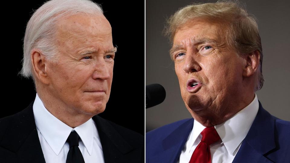 PHOTO: President Joe Biden and Former President Donald Trump (Getty Images)