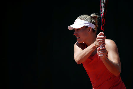 Tennis - French Open - Roland Garros - Paris - 26/05/2017 - Angelique Kerber of Germany attends a training session. REUTERS/Benoit Tessier