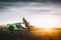 <p>McLaren offers its amazing <a rel="nofollow noopener" href="http://www.roadandtrack.com/new-cars/a28256/mclaren-675-lt/" target="_blank" data-ylk="slk:675LT;elm:context_link;itc:0;sec:content-canvas" class="link ">675LT</a> in a hue called Napier Green and as you can see, it looks gorgeous on camera. It's the perfect shape to emphasize all the crazy aerodynamics that make the LT what it is.</p>