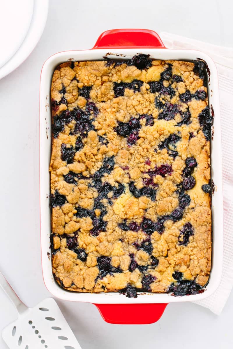 Blueberry Pancake Casserole