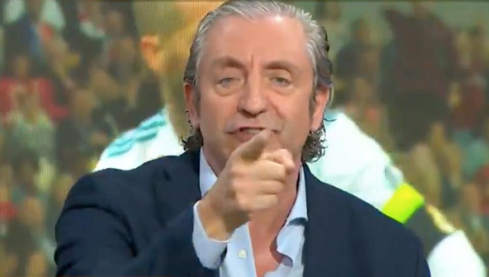 Josep Pedrerol estalla contra Sergio Ramos en 'El chiringuito de jugones'. (Fuente: Twitter/@elchiringuitotv)