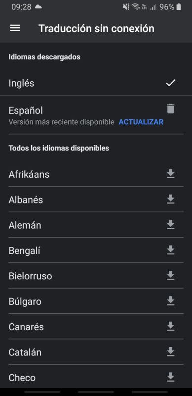 traductor de google sin conexión