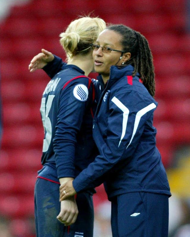 Powell during the 2005 Euros in England (Martin Rickett/PA).