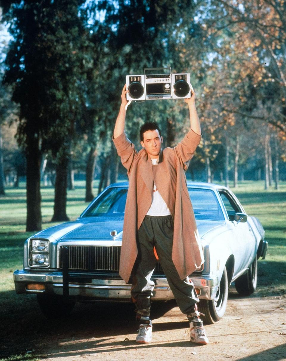 John Cusack in “Say Anything...” (Alamy)