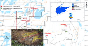 Progress of the 2021 Summer Field Work at the Nelligan Project